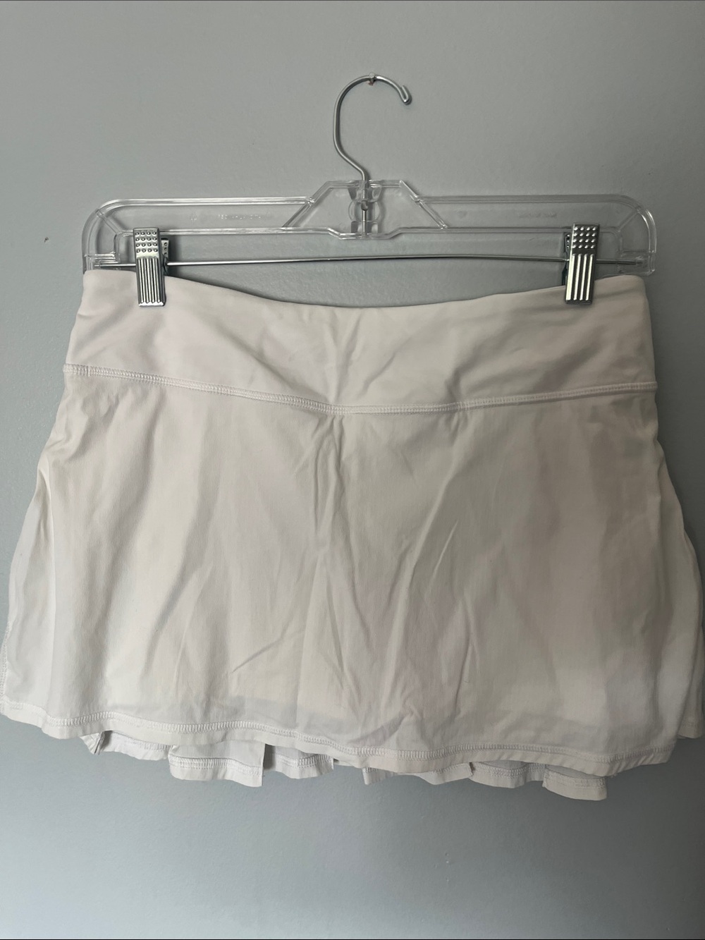 lululemon athletica Cream White Mini Skort